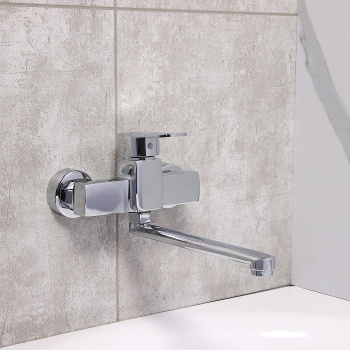 Смеситель универсальный Potato P4619, длинный излив, однорычажный