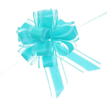 Бант для оформления Серпантин «Чудо», диаметр 15 см, мятный