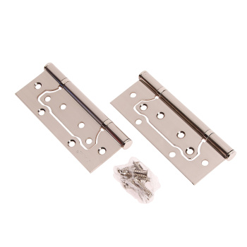 Петля без врезки 125*75*2,5мм НИКЕЛЬ матовый NIS AVERS *2/12/96