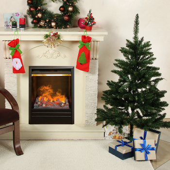 Елка искусственная Елки от Мишки «Карпатская», 120 см, ПВХ, зеленый Елка искусственная Елки от Мишки «Карпатская», 120 см, ПВХ, зеленый