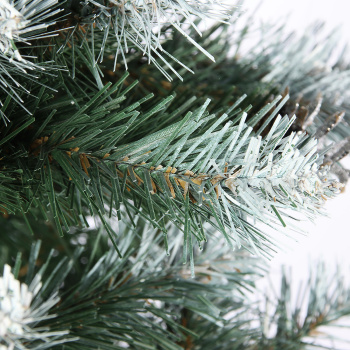 Елка искусственная Елки от Мишки «Элитная», 180 см, ПВХ, зеленый с инеем Елка искусственная Елки от Мишки «Элитная», 180 см, ПВХ, зеленый с инеем