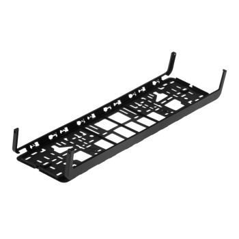 Рамка для автомобильного номера, книжка, черная 1309637