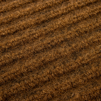 Коврик влаговпитывающий 60*90 см ребристый  коричневый "KOVROFF" (арт.20303) *1/10 (МШ24)