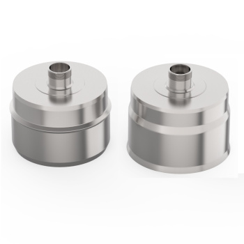 Заглушка с конденсатоотводом d115 нерж, 0,5мм по конденсату *1