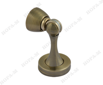 Упор дверной Нора-М 809 магнитный ст.бронза *1/20 аналог ББ19