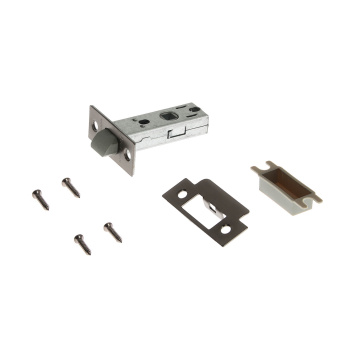 Защелка врезная п/ручку ГРАФИТ БЕСШУМНАЯ 5400-Р-GRF Code Deco *1/12/72