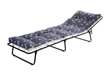 Раскладушка дл.1920*660*300 (120кг) "Стефания" мягкая (поролон крошка) с88б/с88а (Беларусь) *1/4/36