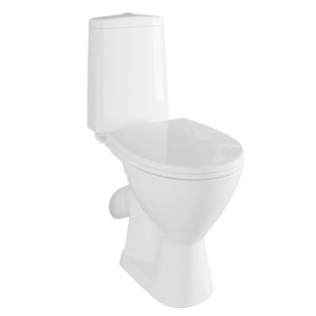 Унитаз-компакт Cersanit Just, косой выпуск, 2 режима, сиденье с микролифтом