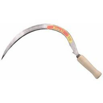 Серп L-290, зубчатый, дерев ручка Жнец-30 Н.Новгород *180