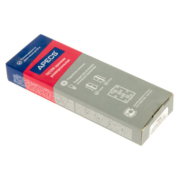 Петля универсальная 100*70*3мм ХРОМ CR (комплект 2шт.) АПЕКС *1/5/50