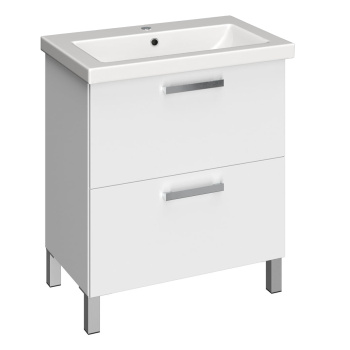 Тумба Cersanit подвесная/напольная Melar 70, 67.6x68x44.5 см, белый