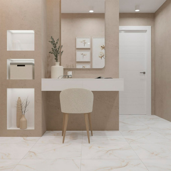 Керамогранит 1.44 м² Primavera Цанта TP66M12, 600x600x10 мм, бежевый