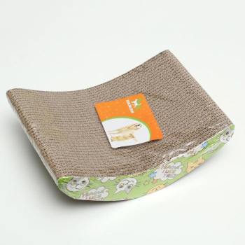 Гофрокогтеточка "Уголок", 35 х 22 х 8 см, микс рисунков 4797335