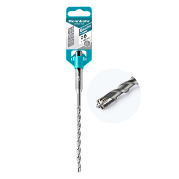 Бур по бетону 22*460мм SDS-plus 4 грани (512246) Quadro Rennbohr *1/5/25