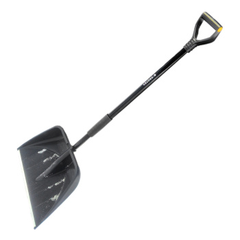 Лопата снегоуб пластик 555*410 с планкой с алюм. черенком "ПРОФИ"  PROTEX  *5 Лопата снегоуб пластик 555*410 с планкой с алюм. черенком "ПРОФИ"  PROTEX  *5