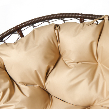 Диван садовый "Мамасан" цвет коричневый, подушка микс, 75*164*104см, до 180 кг М-групп *1