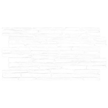 Панель стеновая ПВХ "ГРЕЙС" Кварцит белый (980*500 мм) *10