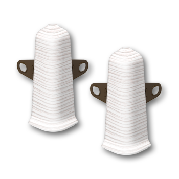 Угол наружный IDEAL Deconika, 70 мм, 255 ясень бьянко, 2 шт.