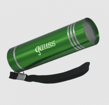 Фонарь ручной Gauss 1LED 3хААА 120Лм 2Вт GFL107 *1/12/48/240