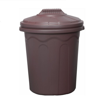 Бак пластм. 80л с крышкой d верха 519мм, выс.660мм (материал ПНД) ББХ-80Н *1/5