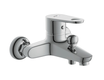 Смеситель для ванны Cersanit Cari, короткий излив, однорычажный