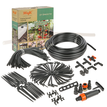 ПОЛИВ Капельный от емкости 30 растений "ЖУК" *1/3