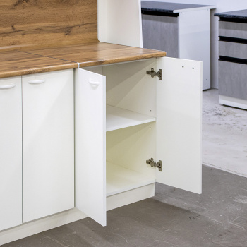 Шкаф напольный 600х850х480 мм BROZEX-WOOD Liberty, с двумся дверцами, белый Шкаф напольный 600х850х480 мм BROZEX-WOOD Liberty, с двумся дверцами, белый