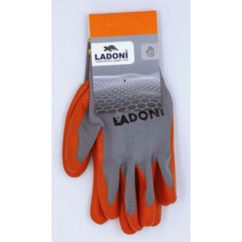 Перчатки рабочие нейлон с латекс, откр тыловая часть 15кл 3нит 45гр (4102 )  *10/240/300