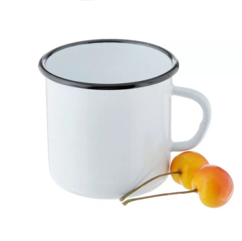 Кружка эмалированная 0,4л d80мм без деколи С-0103 *1/24