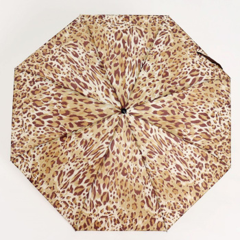 Зонт жен мех R48 3сл 8спиц П/Э Сафари руч круг МИКС 5573110