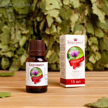 Эфирное масло "Бергамот", флакон-капельница, аннотация, 15 мл  2496211