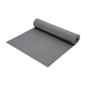 Коврик-дорожка 0,9*10м ПВХ ПОЛОСКА 2,3мм против скольжения "VORTEX" серый (арт.22164)   *1