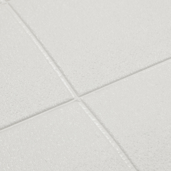 Панель стеновая мягкая самоклеющаяся Квадрат белый 700х770мм