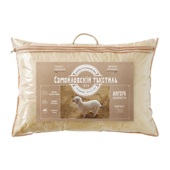 Подушка Ангора 70*70см чехол тик/п/э Анг/ПЭСТ 0,75 22 Самойловский текстиль *1
