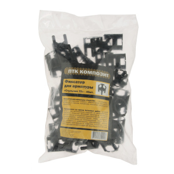 Фиксатор арматуры "Стульчик" 25 мм КрепЪ, 40 шт.