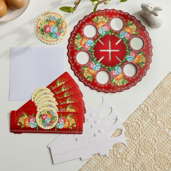 Пасхальный набор "Жостово", 9,6 х 14,8 см   2704493