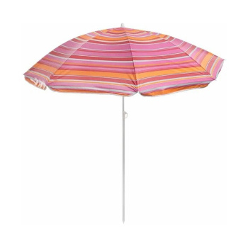 Зонт пляжный Модерн с серебряным покрытием d=150cм, h=170 см МИКС 119127