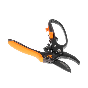 Секатор L-240мм, сталь, закрытая ручка с резин покр, храповый "FINLAND", d-20мм (арт.1611) ЦИ  *1/10