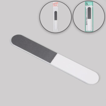 Шлифовка-полировка классика 3в1 13,5(±0,5)см бел/чёрн пакет QF 2771574