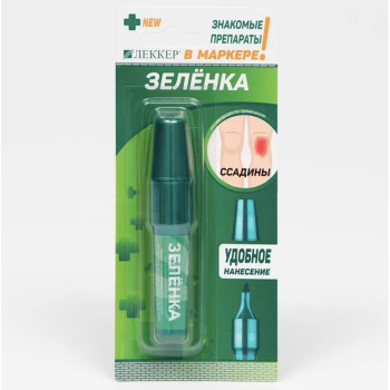 Зеленка Lekker Брилиантовый зеленый 1%, тип-3, 5мл 1158083