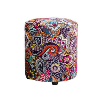Пуф FORPOST, 40х40х44 см, бочка, велюр, мандала