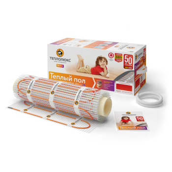 Мат нагревательный 2х0.5 м Теплолюкс Tropix, 160 Вт, 1 м²
