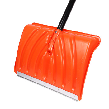 Лопата снегоуб пластик 465*340 с планкой алюм. черенком и V-ручкой "Крепыш" ЦВЕТ  *5 Лопата снегоуб пластик 465*340 с планкой алюм. черенком и V-ручкой "Крепыш" ЦВЕТ  *5