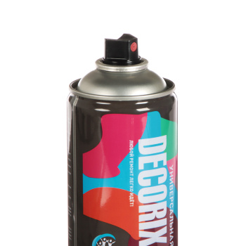 Эмаль-аэрозоль 520 мл DECORIX M304, золото, металлик