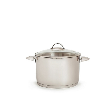 Кастрюля нерж. 2,0л "Аметист" д.Индукц. с Теплораспр.дн, d16см, выс11,7см Ст.кр. 1с2812 (Аша) *1/6