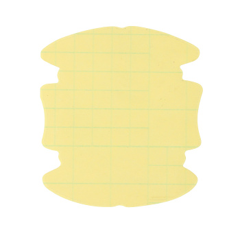 Пленка защитная под ручки дверей, 9.5х9см, прозрачная, набор 4 шт 4331031