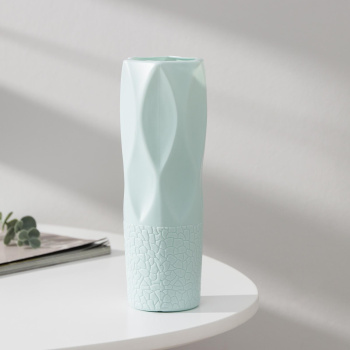 Ваза для цветов 7х7х21 см, цвет МИКС  6900608