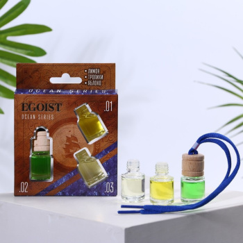 Набор ароматизаторов со сменным блоком яблоко, тропик, лимон   4580046