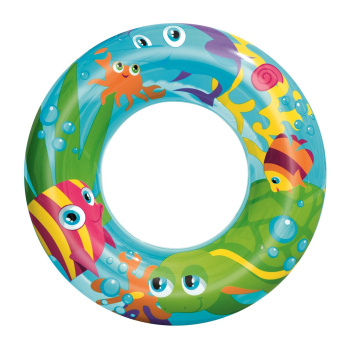 Круг для плавания "Морской мир" 56 см, от 3-6 лет, цвета микс 36013 499342