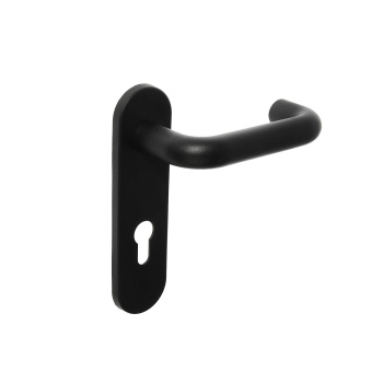 Ручка на планке д/противопож.замков HР-72.1303-BL черный (в комплекте 2шт) Avers *1/24